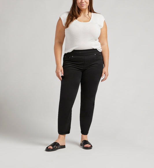 Amelia Mid Rise Slim Ankle Pants Plus Size