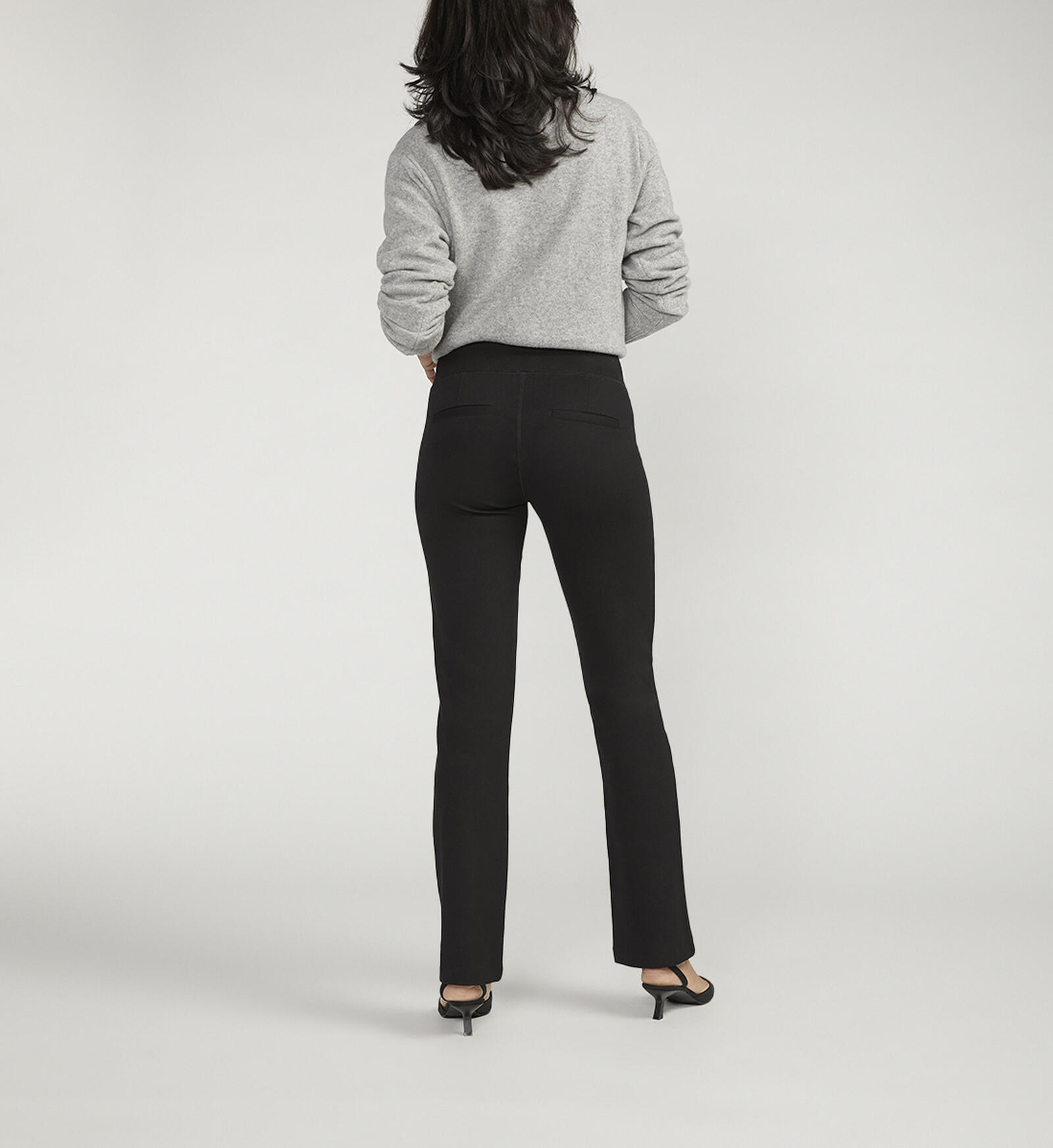 Betabrand Pants Womens 2XL Classic Dress Yoga Bootcut Pants Black
