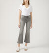 Kait Mid Rise Kick Flare Leg Jeans, Boulevard Grey, hi-res image number 0