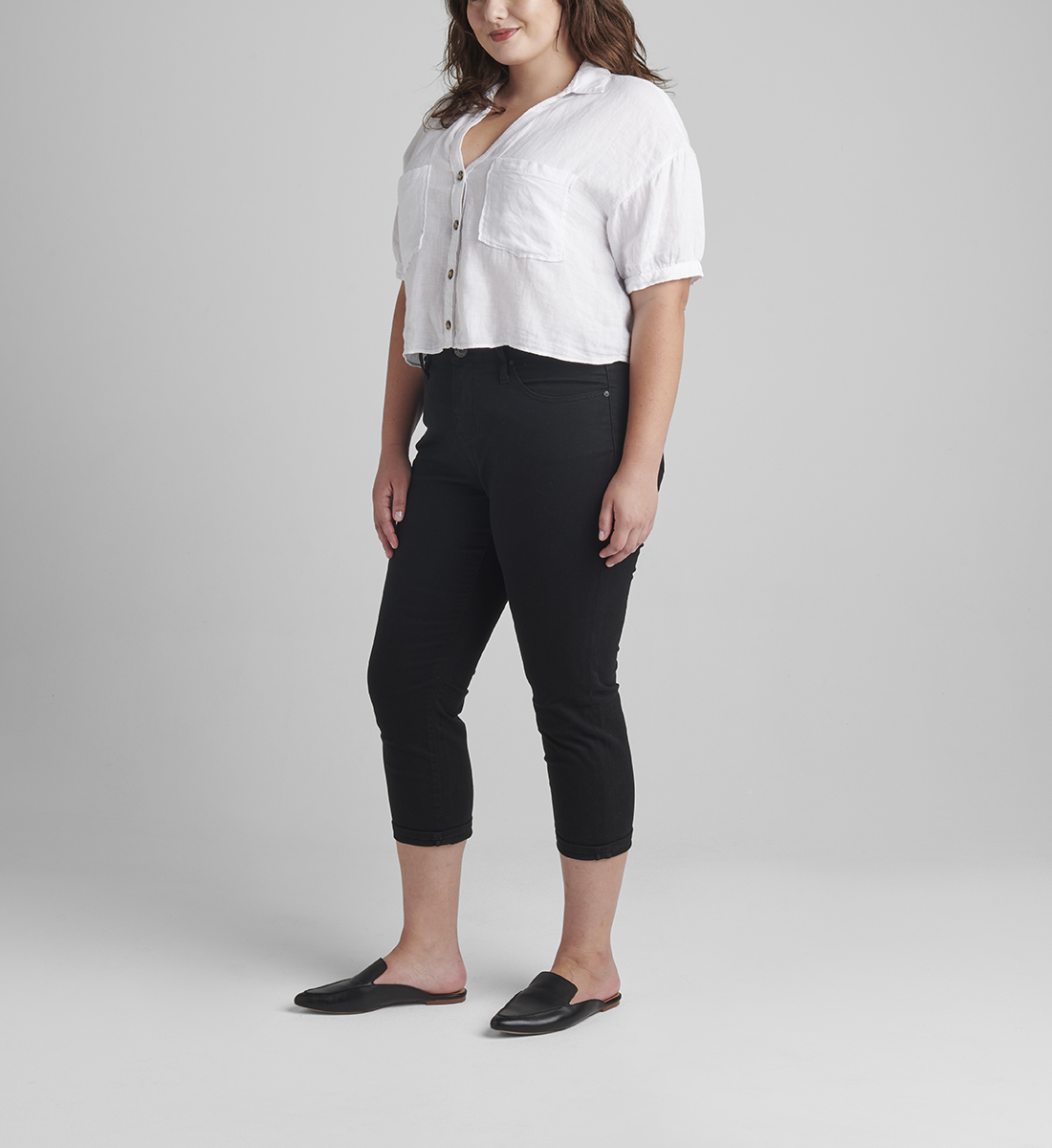 Plus size capris for women black white leggings casual summer high waisted  boho pants workout clothing elastic waist yoga pants - AliExpress