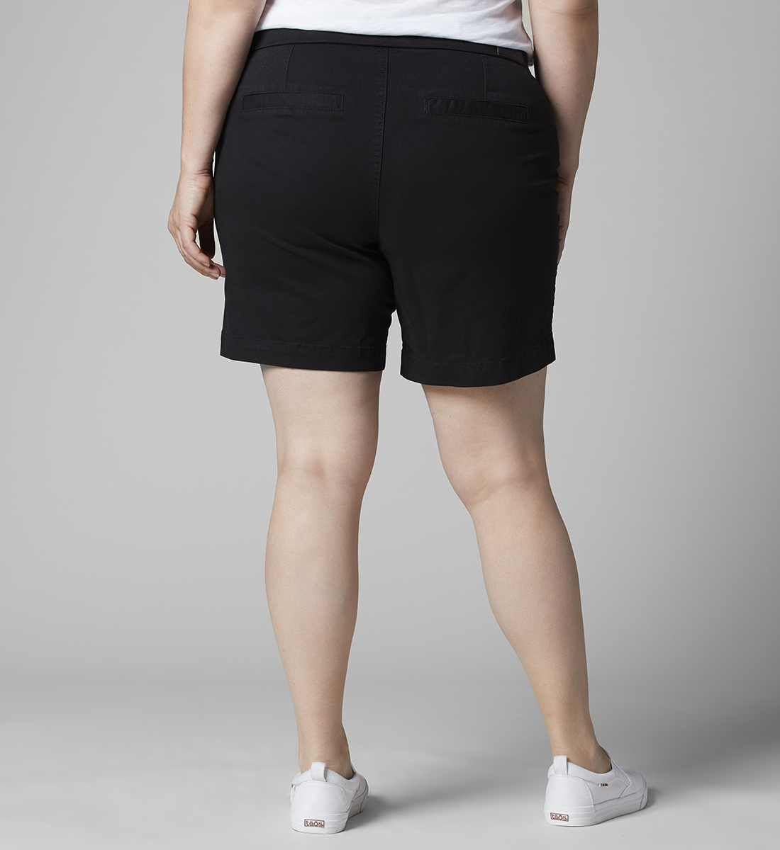 plus size soft shorts